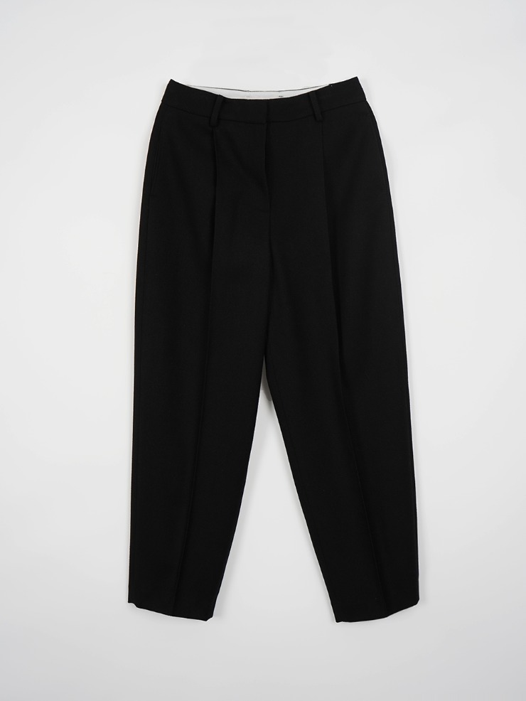[OFC]Rond Pintuck Pants (black)