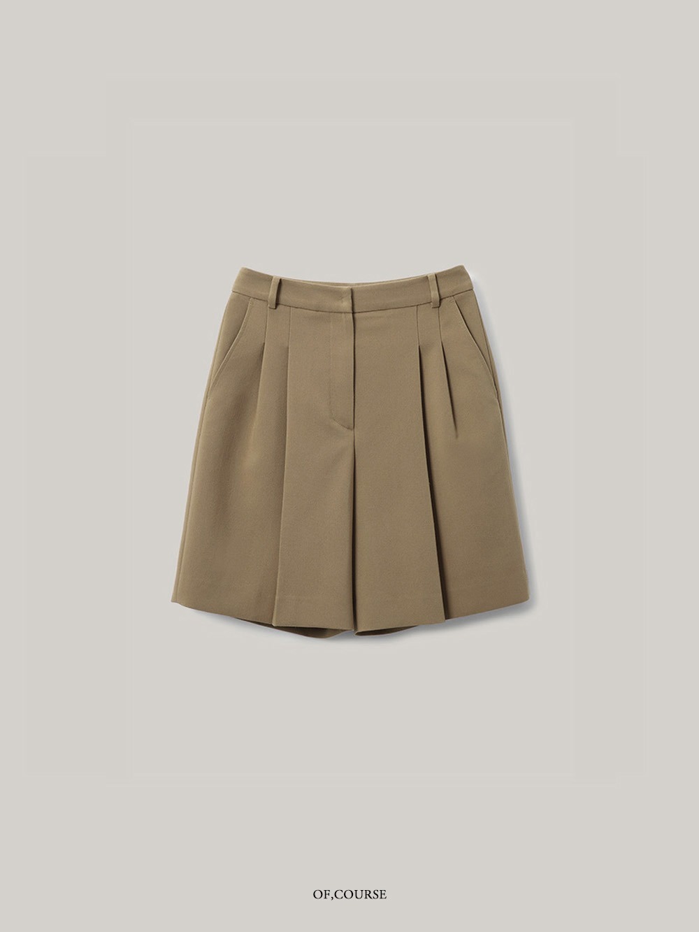 [Re-open][OFC]Norm Bermuda Pants (beige)