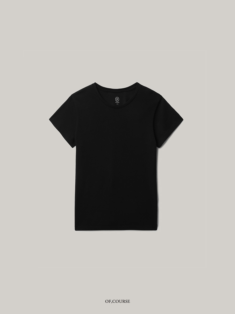 [OFC]Crew Neck T-shirt (black)