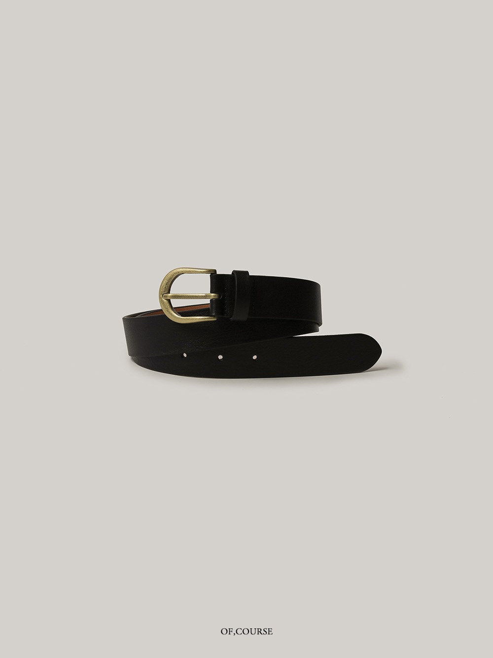 [Re-open][OFC]Classic Leather Belt (black)