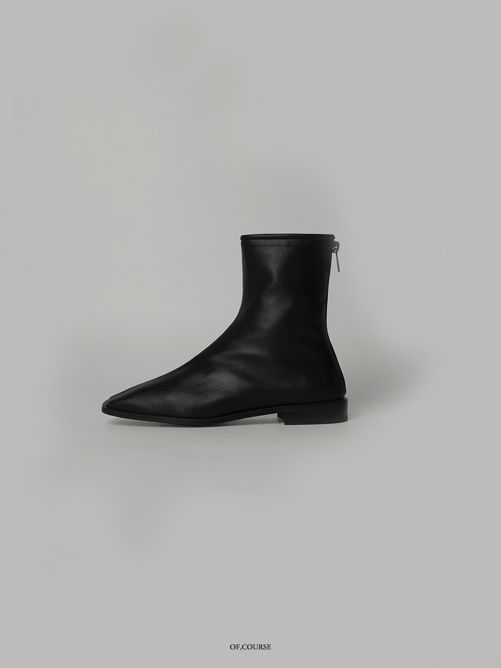 [OFC]Flat Ankle Boots (black)