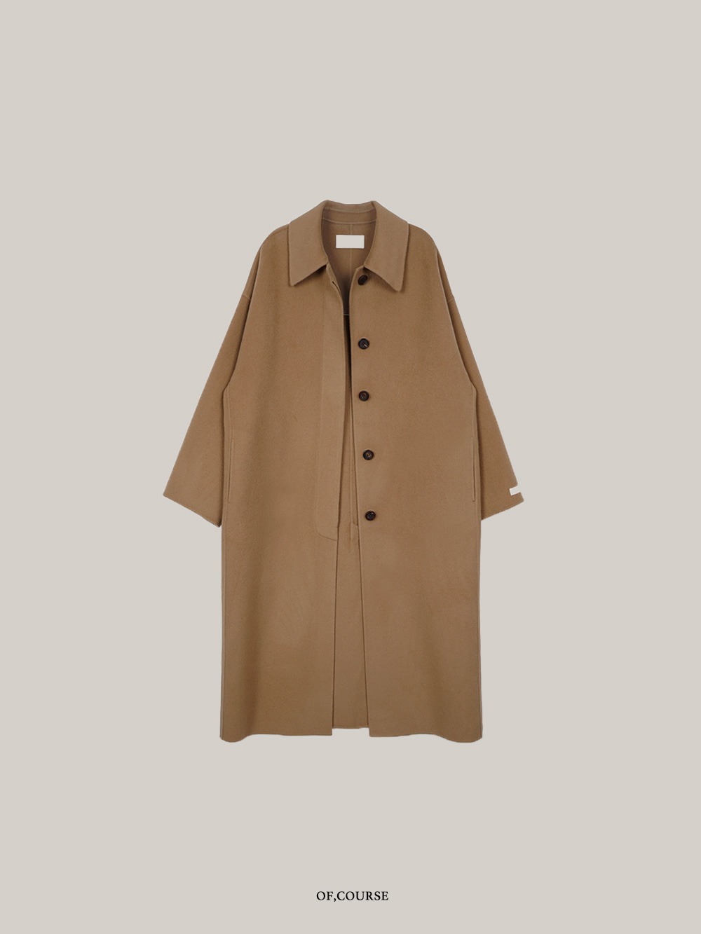 [OFC]Mac Long Handmade Coat (camel)