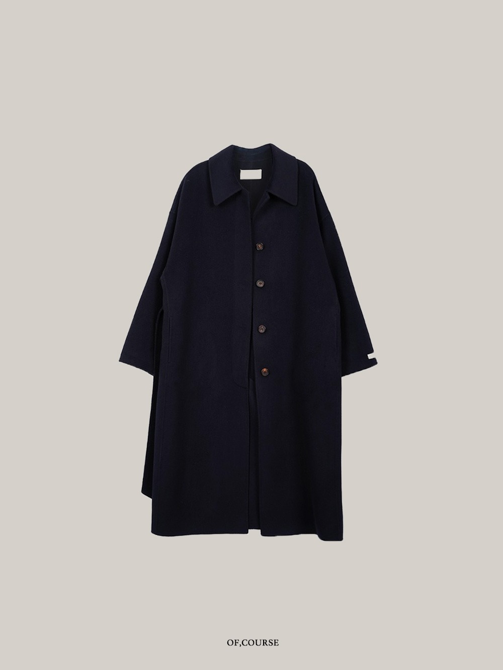 [OFC]Mac Long Handmade Coat (navy)