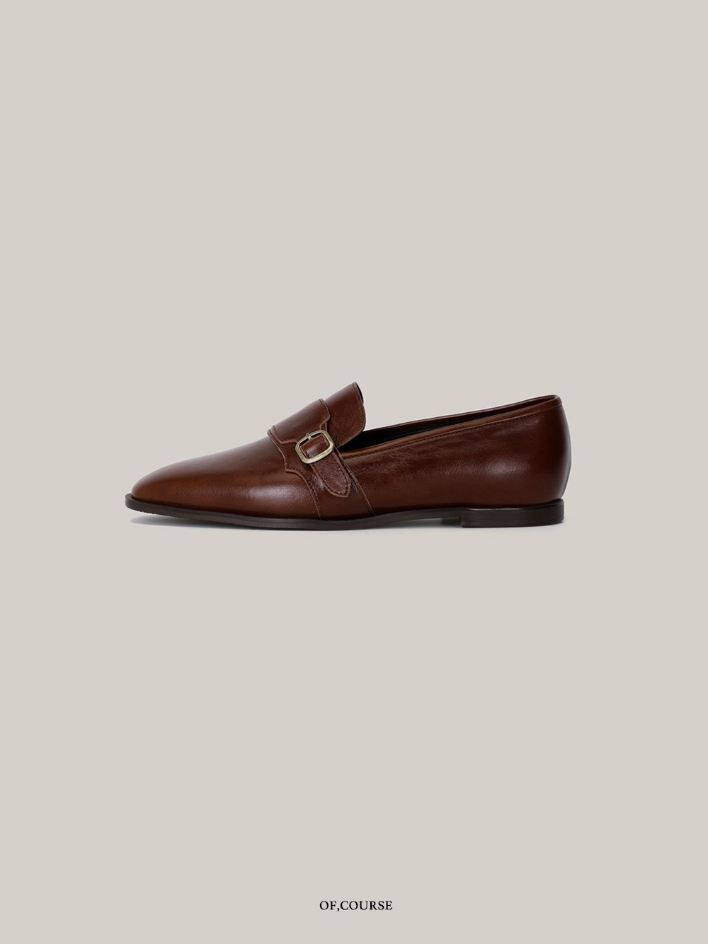[OFC]Monk Strap Loafer (brown)