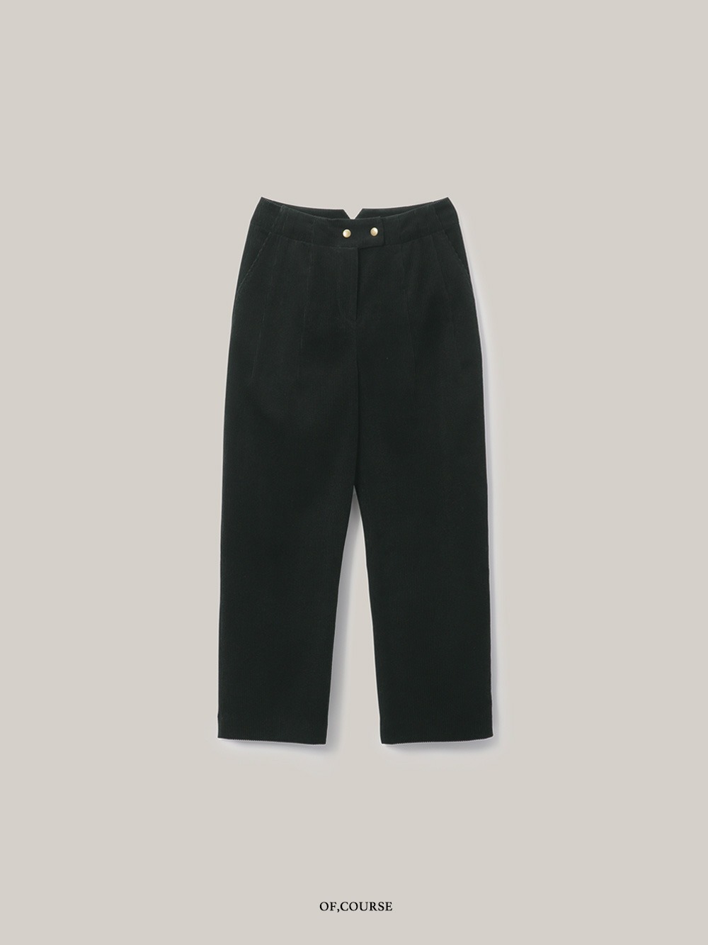 [OFC]Corduroy Round Pants (khaki)
