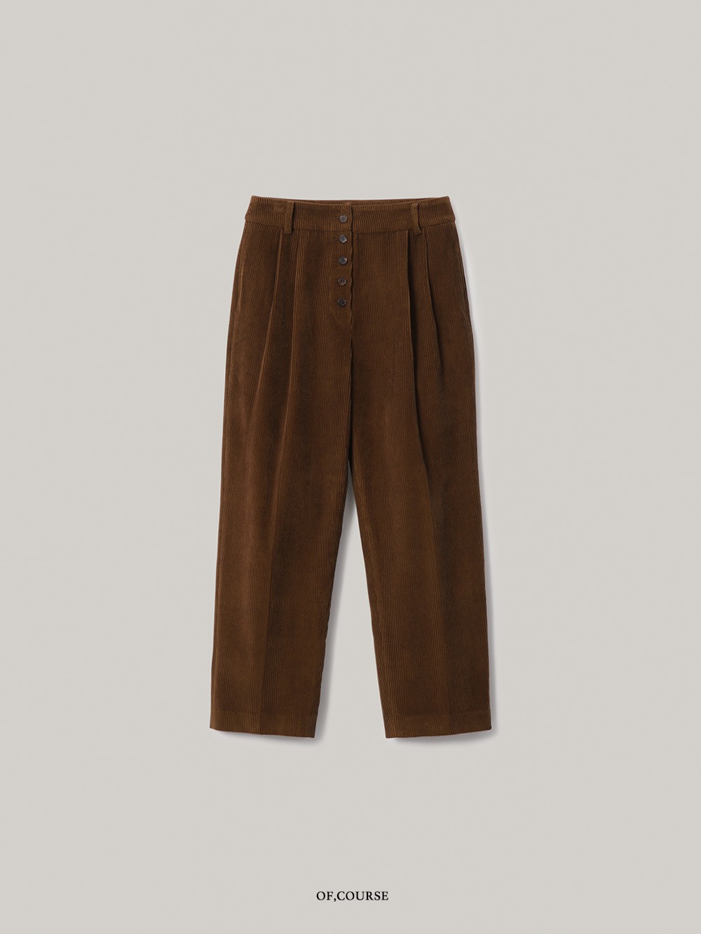 [OFC]Set-up Corduroy Pants (brown)