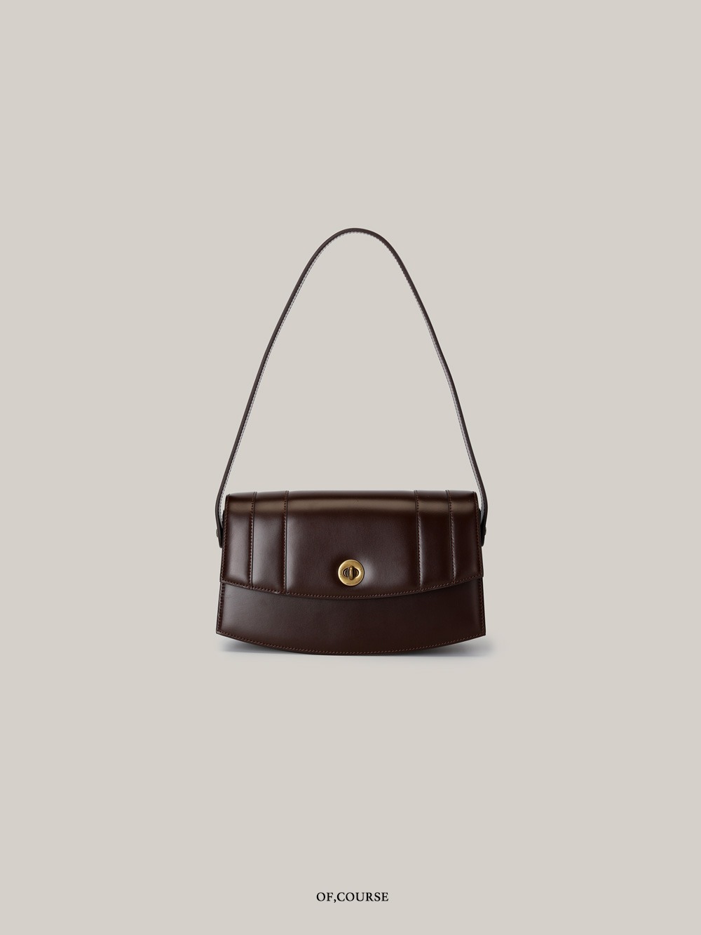 [OFC]Square Mini Bag (brown)