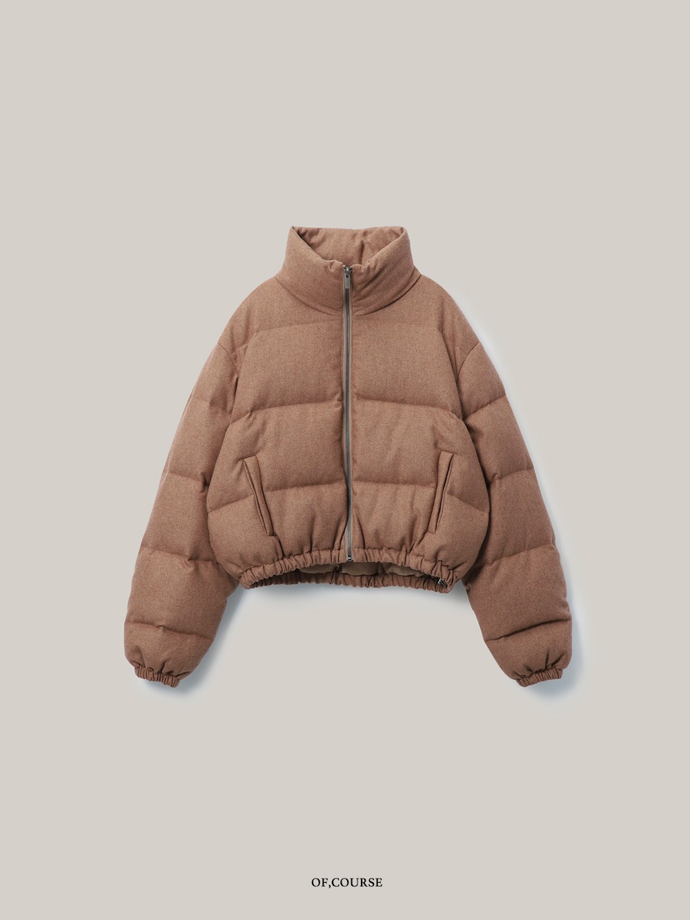[OFC]Terso Short Puffer Jacket (brick brown)