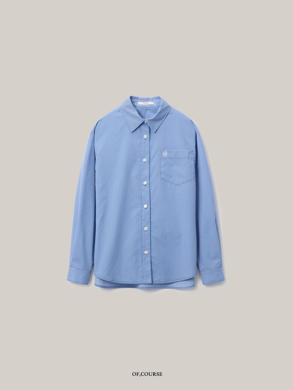 [OFC]Bleu Stripe Shirt (blue)