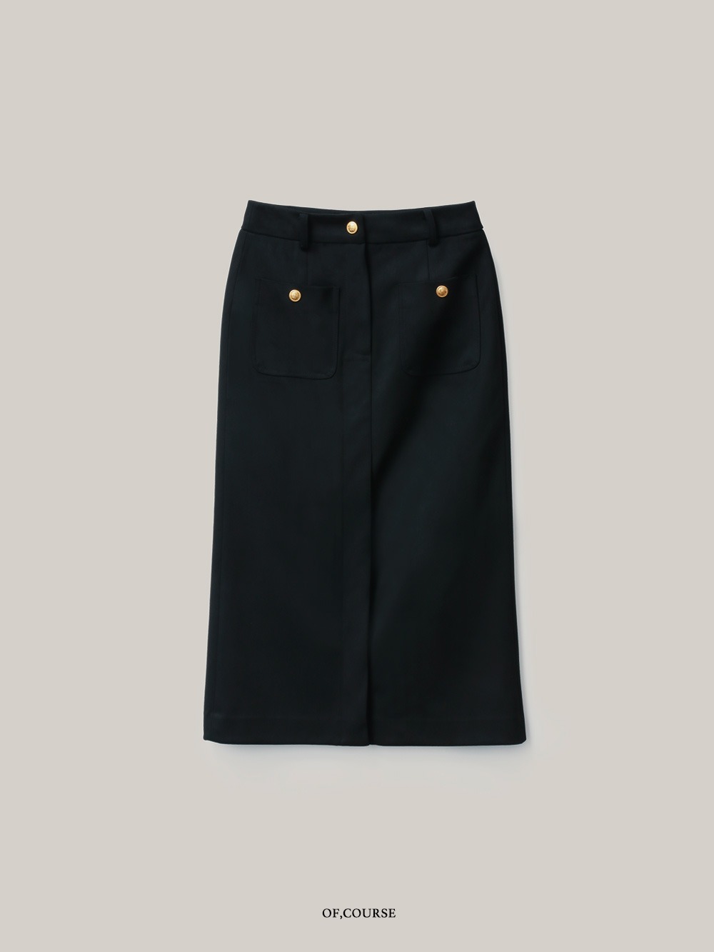 [OFC]Carol Midi Skirt (dark navy)